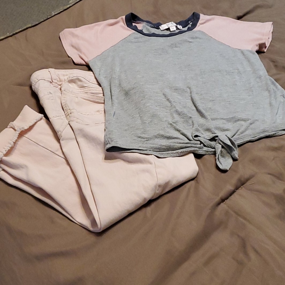 Girls Jeans and Top